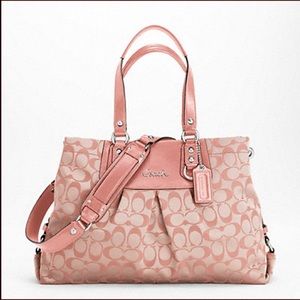 Coach F15510 Ashley Signature Sateen Carryall